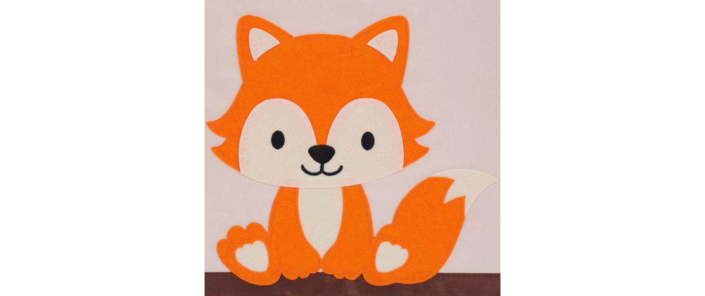 relaxdays Spielzeugbox Fuchs