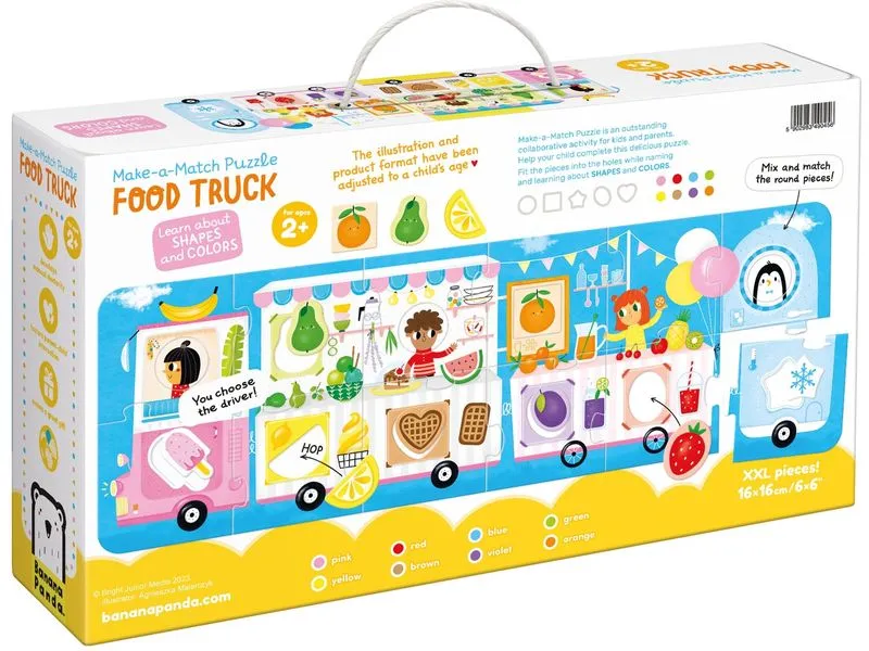 Banana Panda Puzzle Make-A-Match Puzzle Food Truck