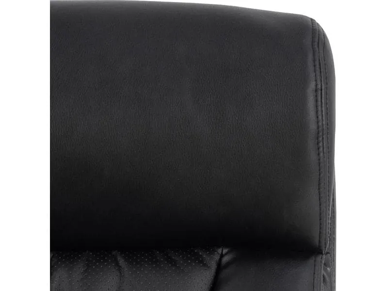 AC Design Bürostuhl Benson, mit Polsterrücken und Armlehnen, Schwarz