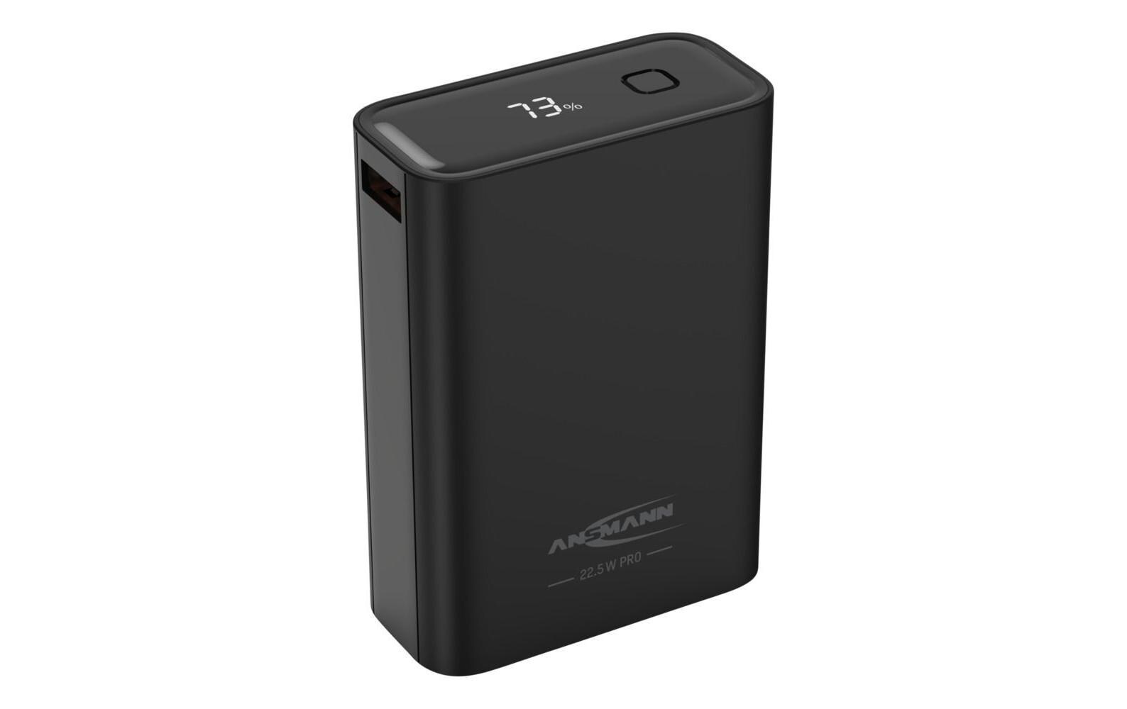 Ansmann Power Station USB-Typ-C, 20 Ah, PB222PD, Schwarz Ansmann Power Station USB-Typ-C, 20 Ah, PB222PD, Schwarz