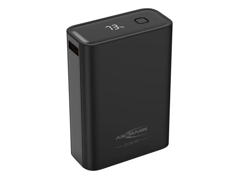 Ansmann Power Station USB-Typ-C, 20 Ah, PB222PD, Schwarz Ansmann Power Station USB-Typ-C, 20 Ah, PB222PD, Schwarz