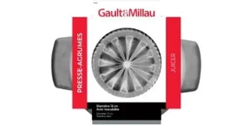 Gault Millau Zitruspresse Silber Gault Millau Zitruspresse Silber