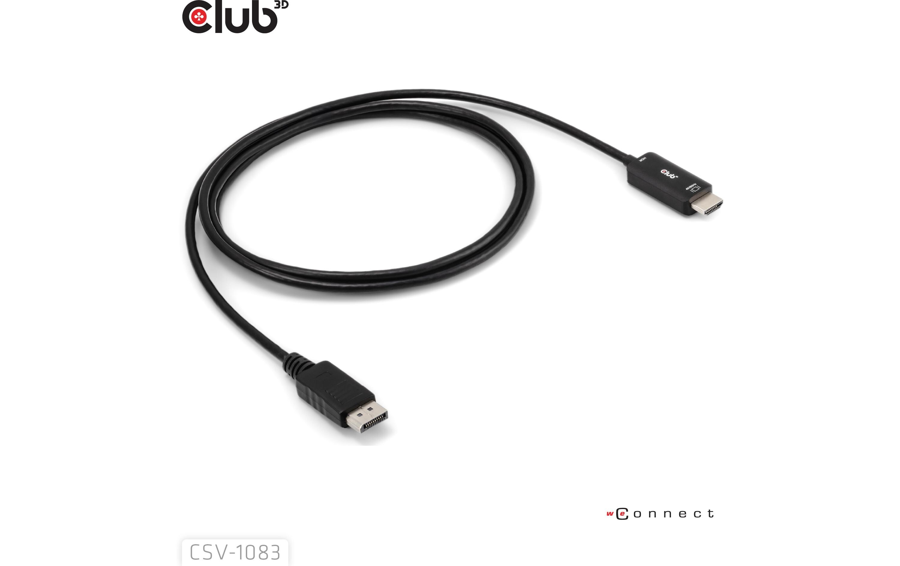 Club 3D Kabel CAC-1083 DisplayPort - HDMI, 2 m