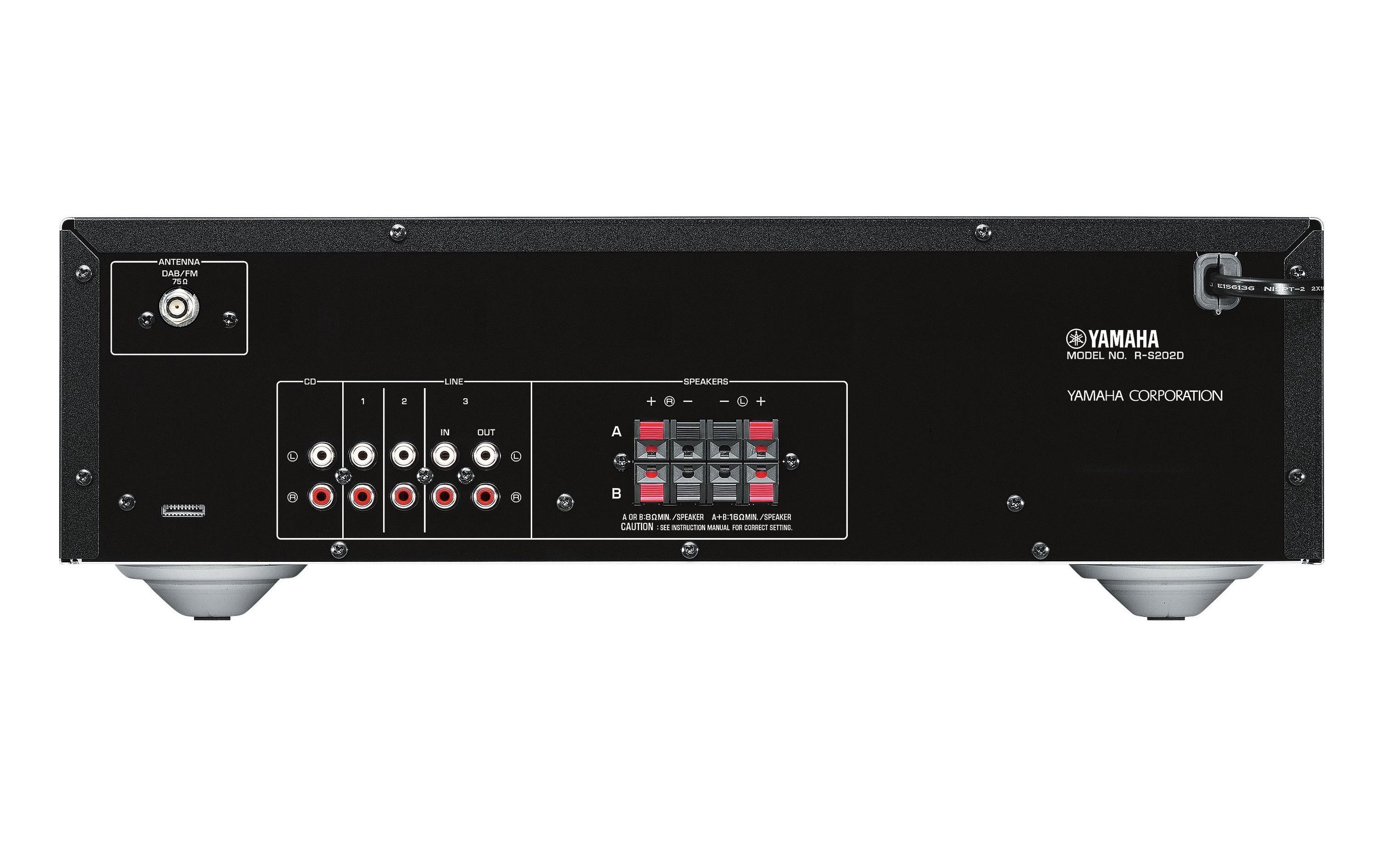 Yamaha Stereo-Receiver R-S202DAB Silber