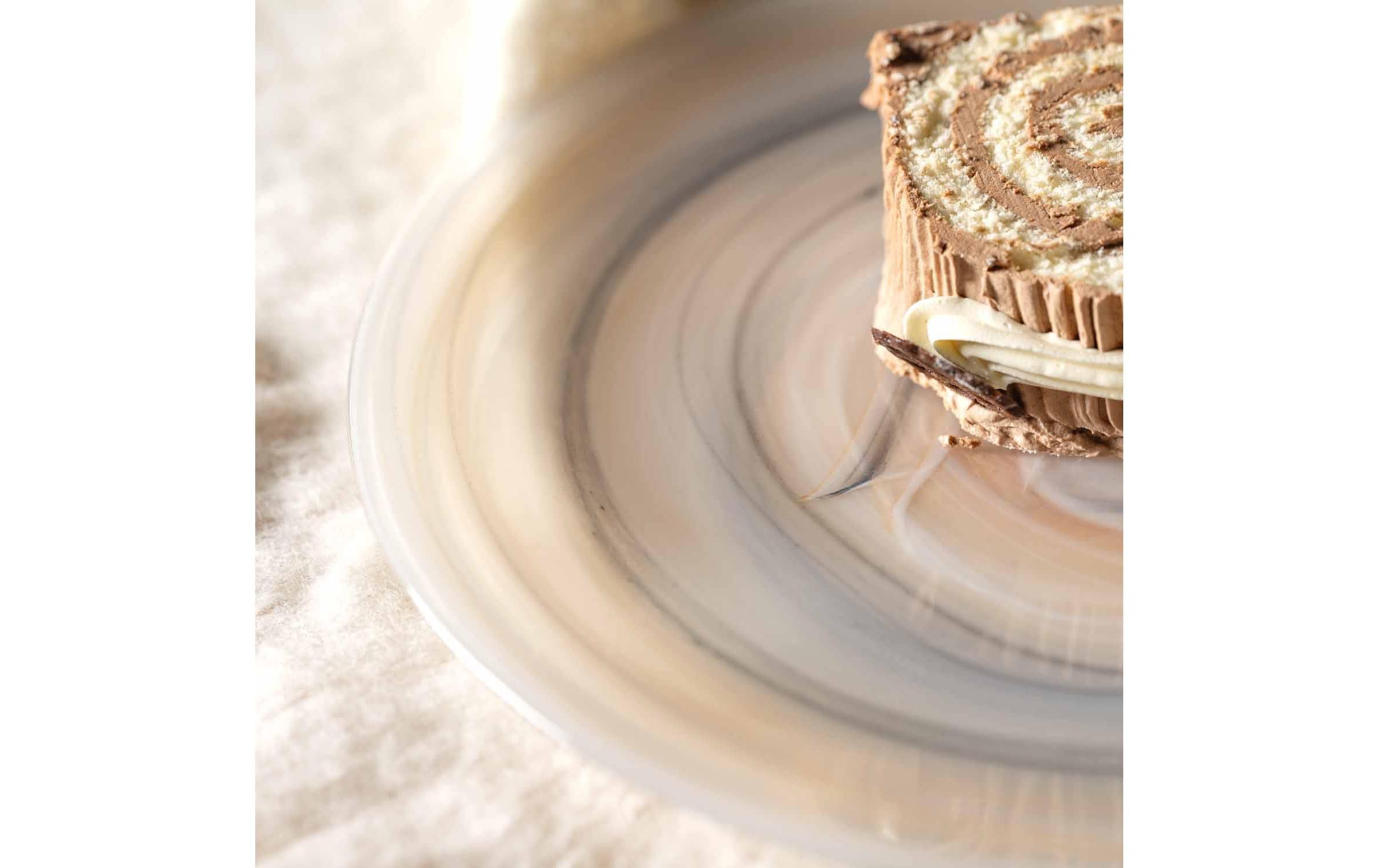 Leonardo Frühstücks- & Dessertteller Alabastro Ø 21 cm, 2 Stück,Beige