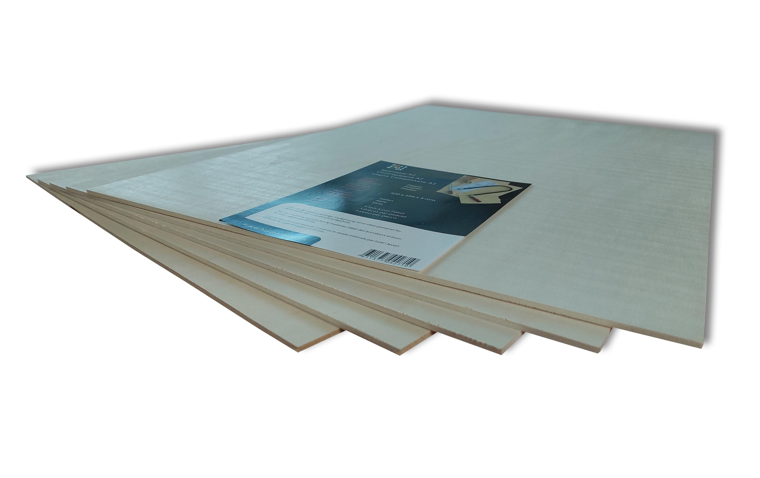 Holz Zollhaus Sperrholz zum Basteln 5 Stück, A2 Holz Zollhaus Sperrholz zum Basteln 5 Stück, A2