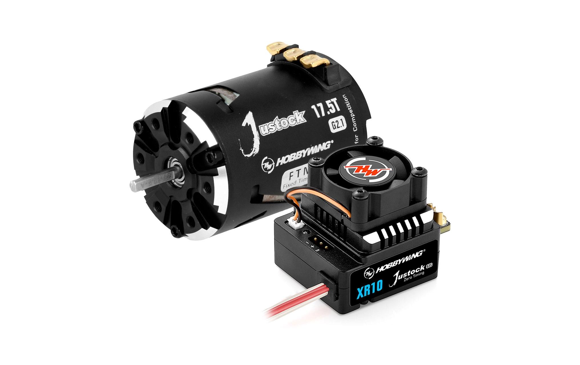 Hobbywing Brushless-Antriebsset Xerun Justock Combo G3S 17.5T, 1:10 Hobbywing Brushless-Antriebsset Xerun Justock Combo G3S 17.5T, 1:10