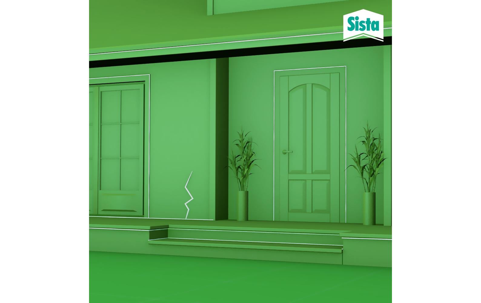 Sista Dichtmasse Draussen Füllen & Ausbessern 100 ml, Transparent