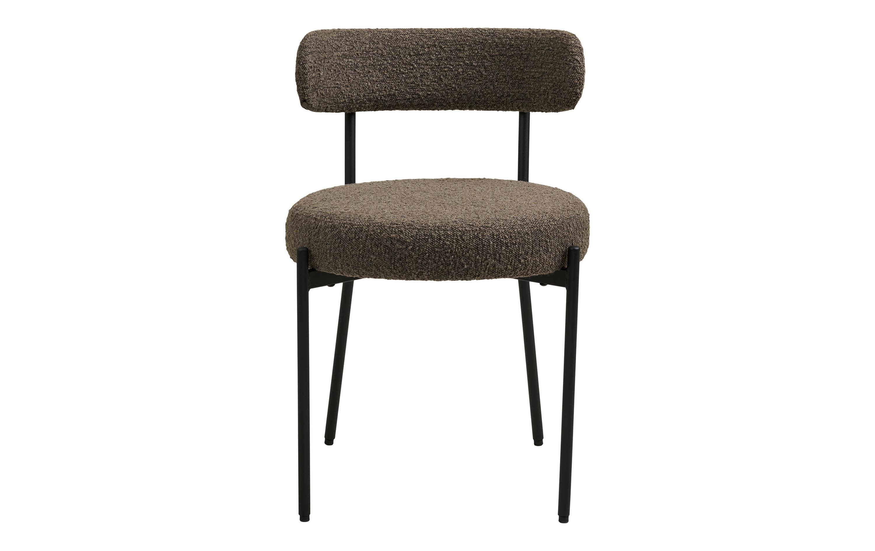 House Nordic Stuhl Badalona Hellbraun, 2er Set