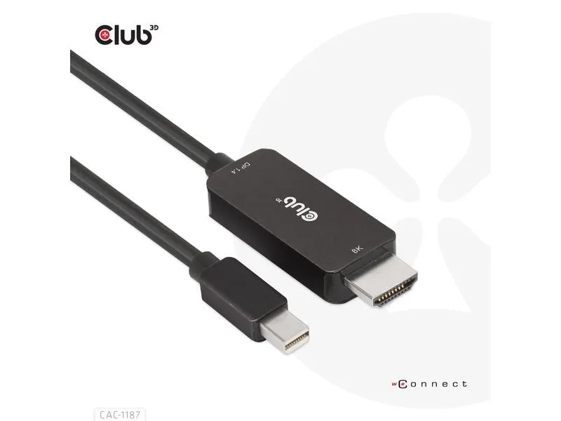 Club 3D Kabel CAC-1187 Mini-DisplayPort - HDMI, 1.8 m