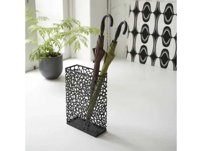 Yamazaki Schirmständer Nest Wide Schwarz