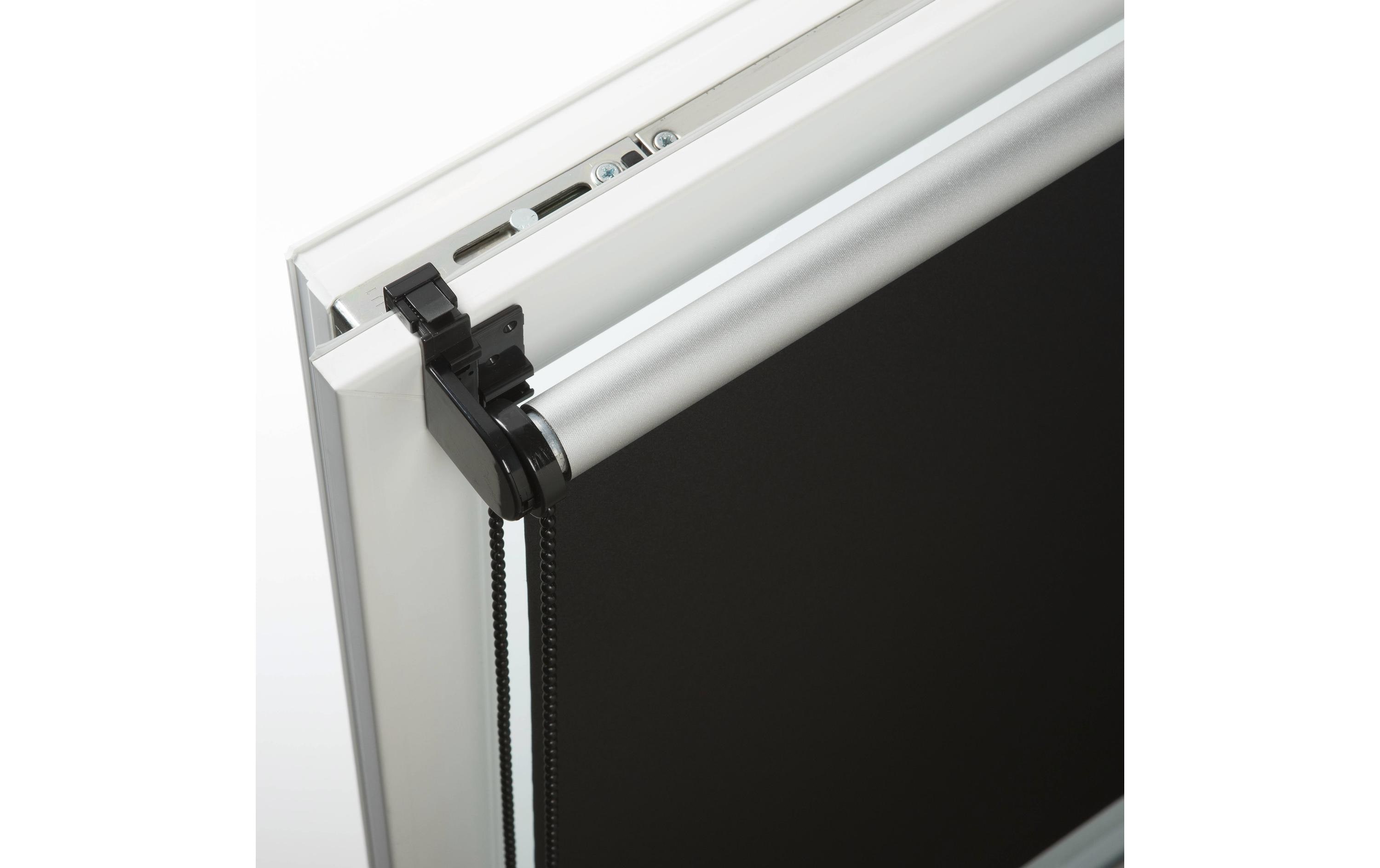 Gardinia Verdunklungsrollo NoName Thermo 45 x 150 cm, Schwarz