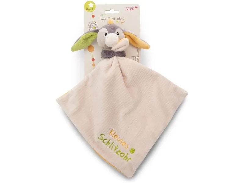My First Nici Schmusetuch Esel 12 cm