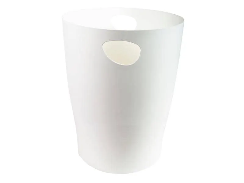 Exacompta Papierkorb Ecobin 15 l, Weiss