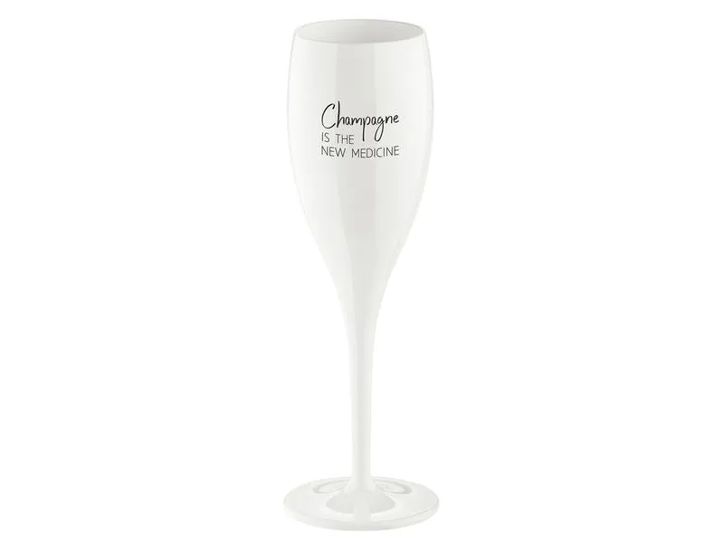 Koziol Sektglas Superglas Champagne is 100 ml, 1 Stück, Weiss Koziol Sektglas Superglas Champagne is 100 ml, 1 Stück, Weiss