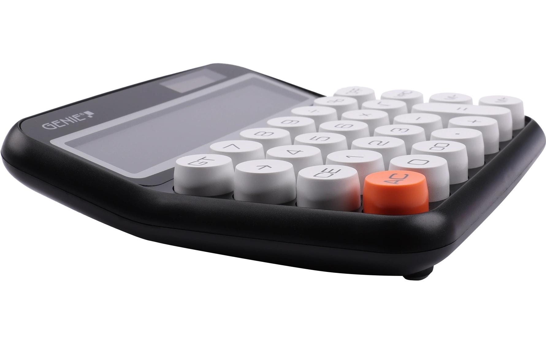 Genie Taschenrechner 612BK Schwarz