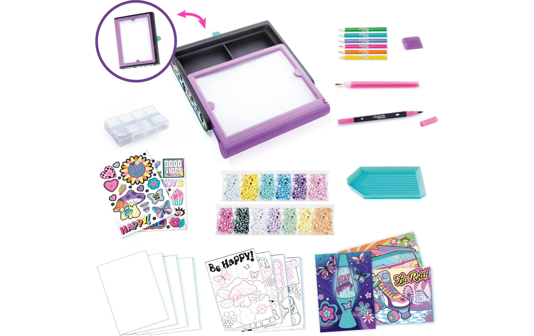 Canal Toys Bastelset Diamond Art 3 in 1 LED Case