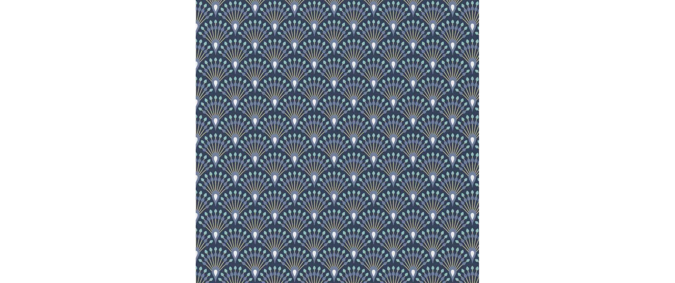 Basteln Stoff Ginza 100 x 150 cm, Mitternacht / Indigo Basteln Stoff Ginza 100 x 150 cm, Mitternacht / Indigo