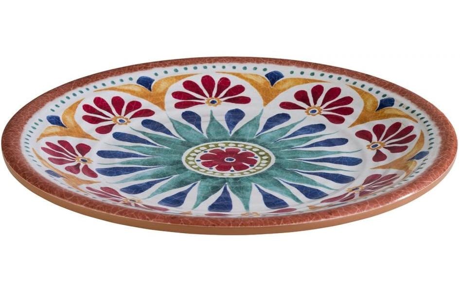 APS Teller ARABESQUE D21.5 cm H2 cm 21.5 x 2 cm, Mehrfarbig