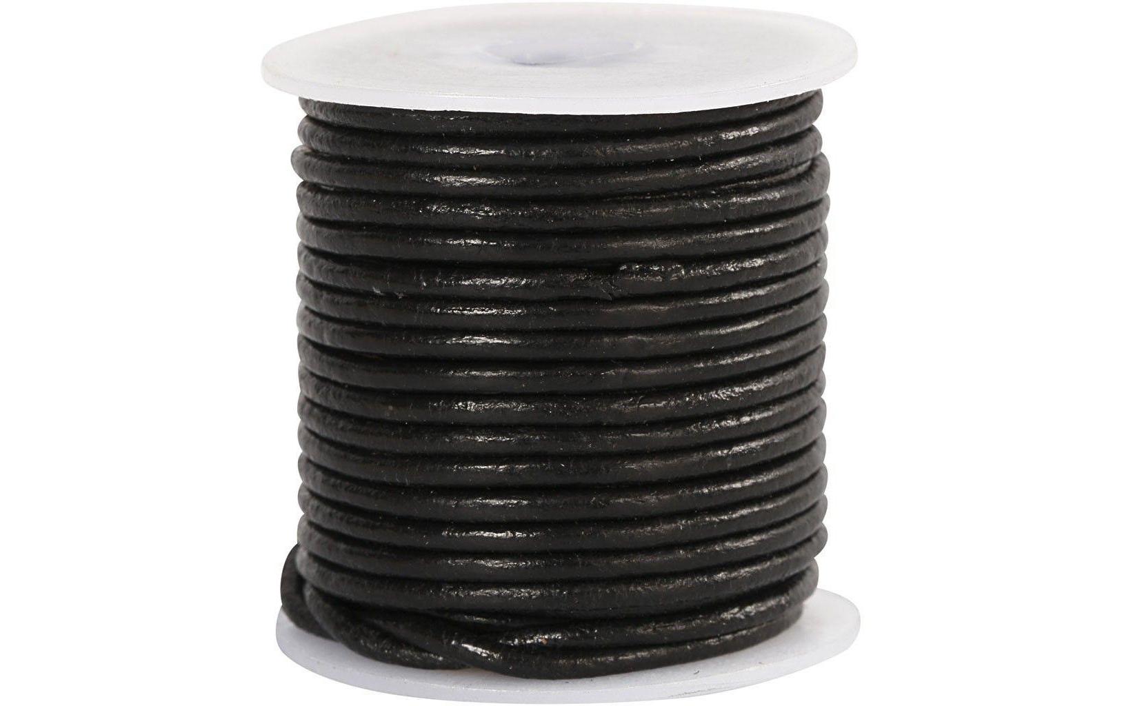 Creativ Company Lederband 2 mm, Schwarz, 10 m Creativ Company Lederband 2 mm, Schwarz, 10 m