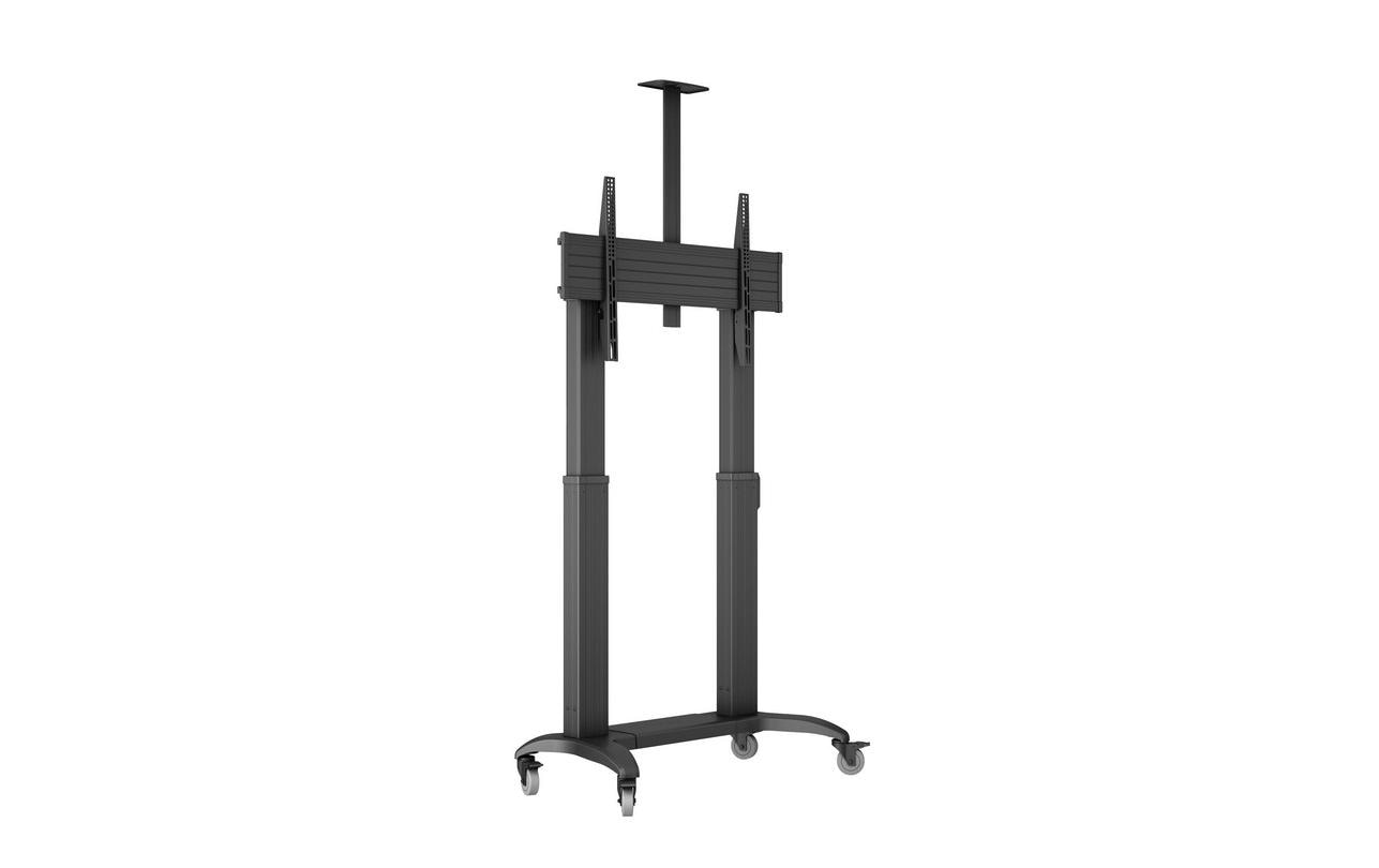 Multibrackets TV-Trolley M Motorized Public Dual Pillar 180 HD Schwarz