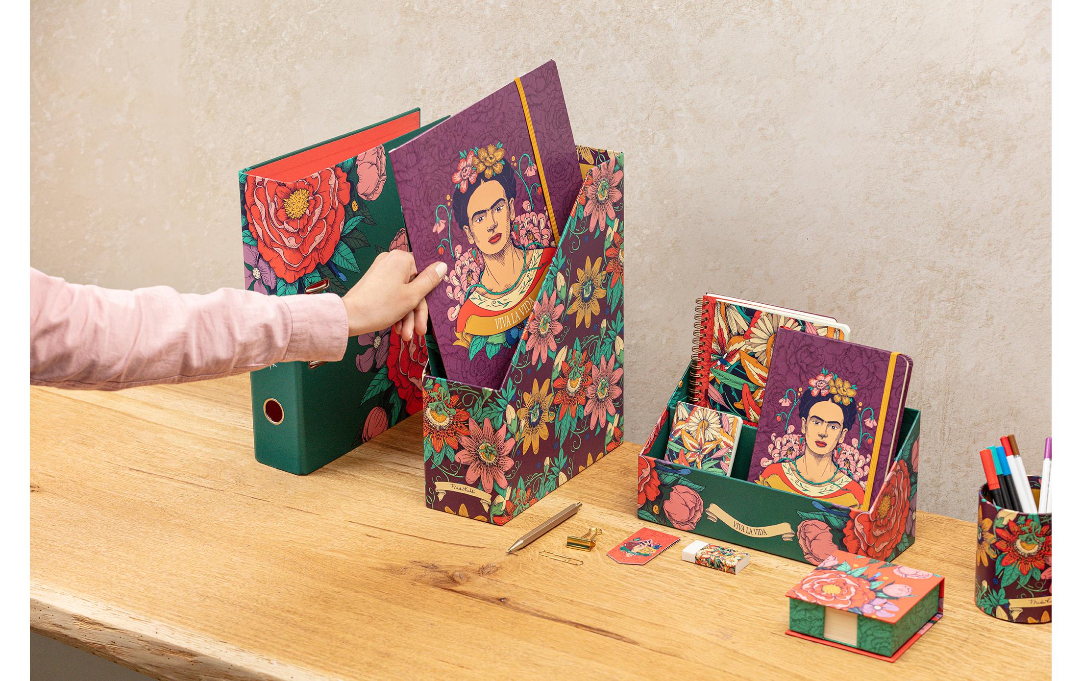 Clairefontaine Stehsammler Frida Kahlo A4 Mehrfarbig