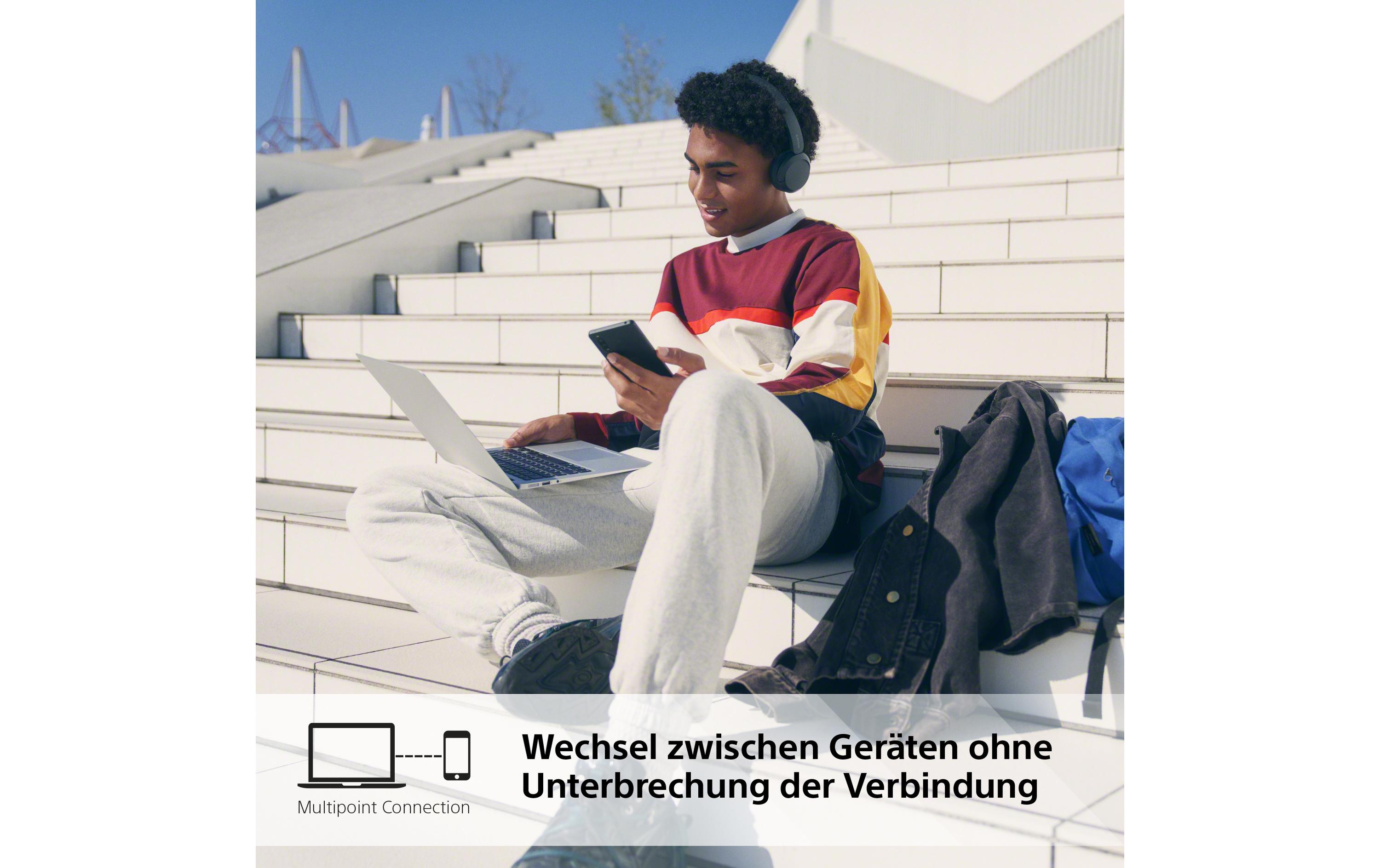 Sony Wireless Over-Ear-Kopfhörer WH-CH520 Schwarz