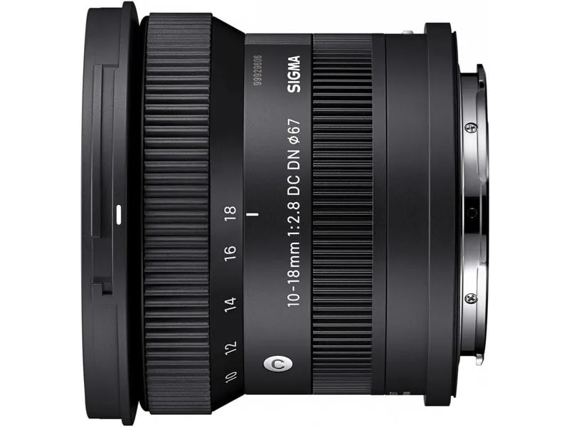 Sigma Zoomobjektiv 10-18 mm F2.8 DC DN C Sony E-Mount Sigma Zoomobjektiv 10-18 mm F2.8 DC DN C Sony E-Mount