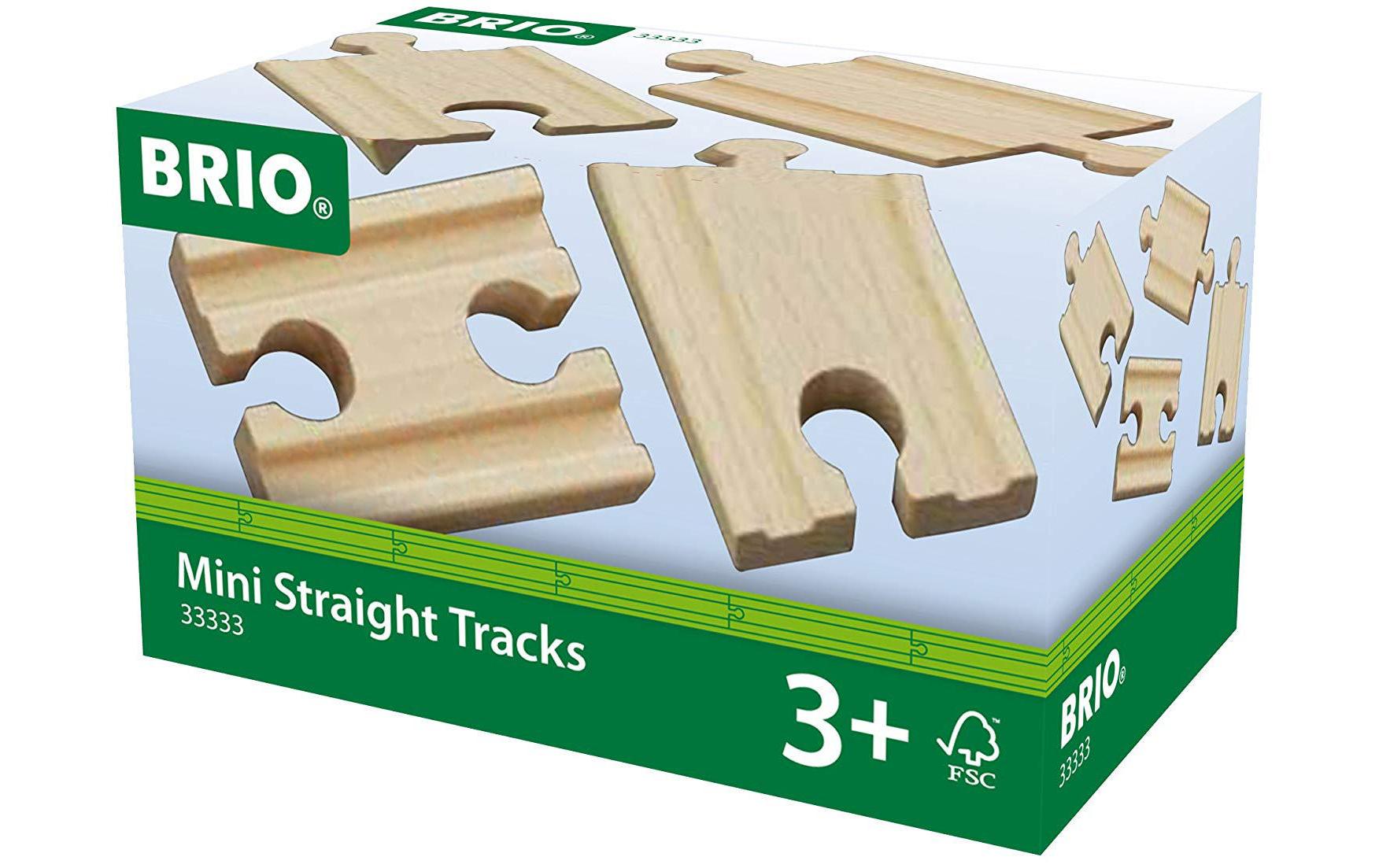 BRIO Eisenbahn 1/4 gerade Gleise 54mm