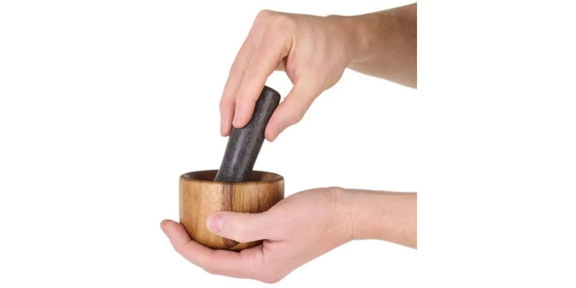 AdHoc Taru 9 cm, Holz/Granit AdHoc Taru 9 cm, Holz/Granit
