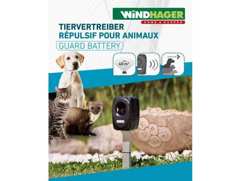 Windhager Tier-Abwehrgerät Batterie Outdoor