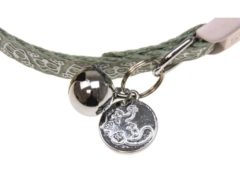 Simon's Cat Katzenhalsband Grün