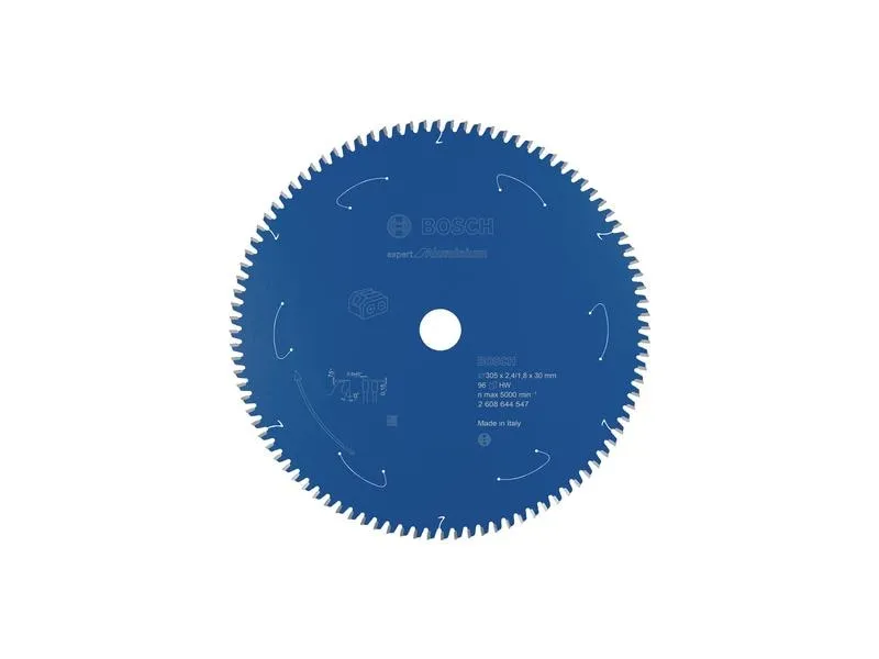 Bosch Professional Kreissägeblatt Expert for Aluminium, 305 x 2.4 x 30 mm, 96 Z Bosch Professional Kreissägeblatt Expert for Aluminium, 305 x 2.4 x 30 mm, 96 Z