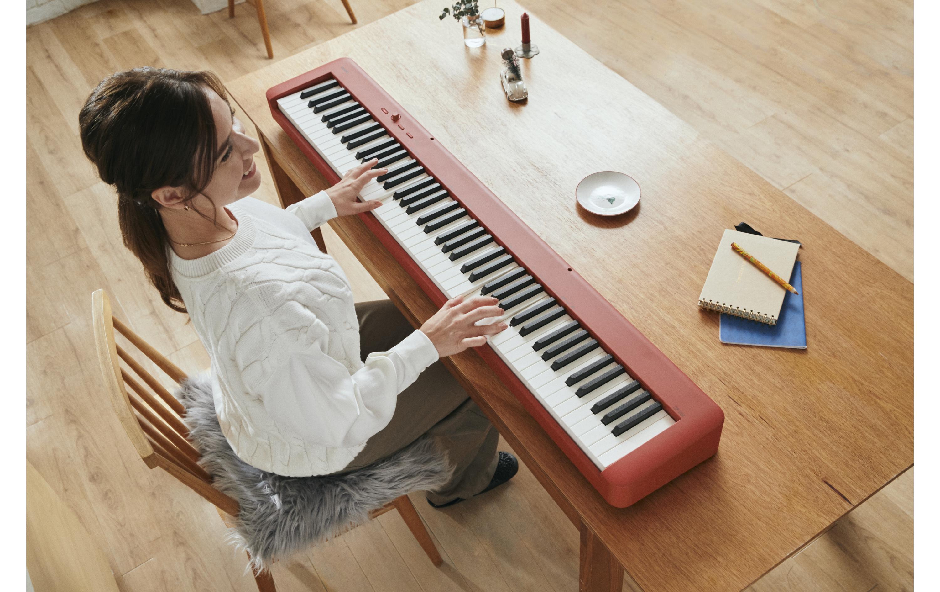 Casio E-Piano CDP-S160 Set, Rot