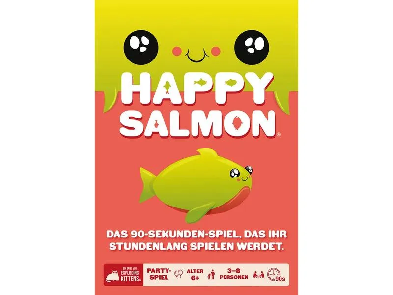 CMON Limited Partyspiel Happy Salmon -DE- CMON Limited Partyspiel Happy Salmon -DE-