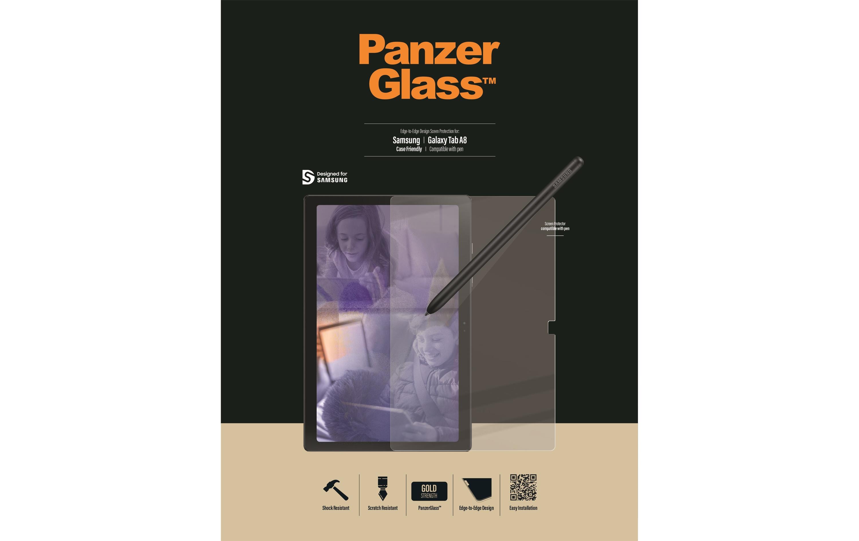 Panzerglass Tablet-Schutzfolie Case Friendly AB Galaxy Tab A8 10.5 Panzerglass Tablet-Schutzfolie Case Friendly AB Galaxy Tab A8 10.5