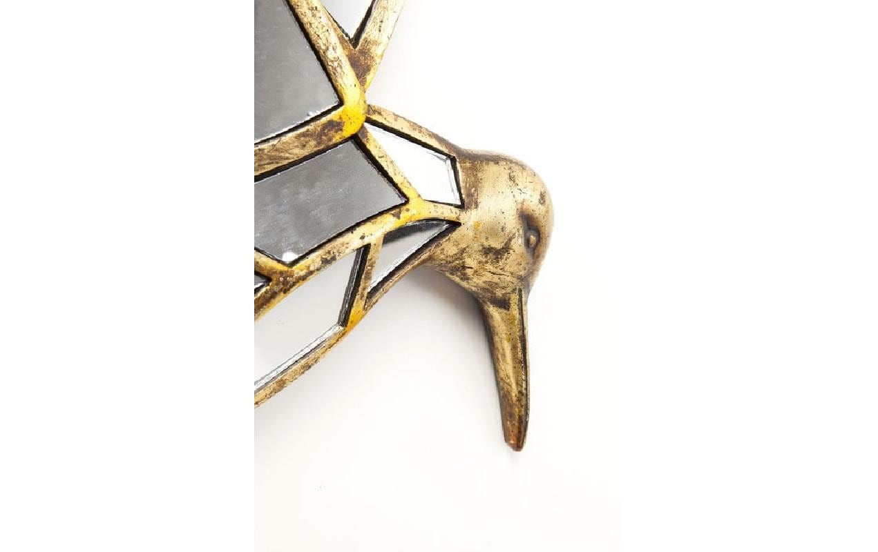 Kare Wanddekoration Colibri Spiegel