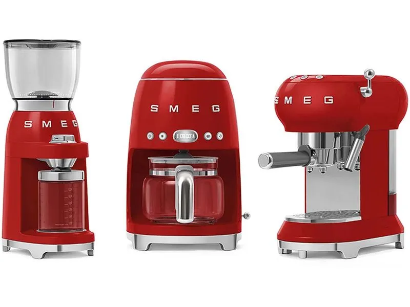 SMEG Filterkaffeemaschine 50's Style DCF02RDEU Rot SMEG Filterkaffeemaschine 50's Style DCF02RDEU Rot