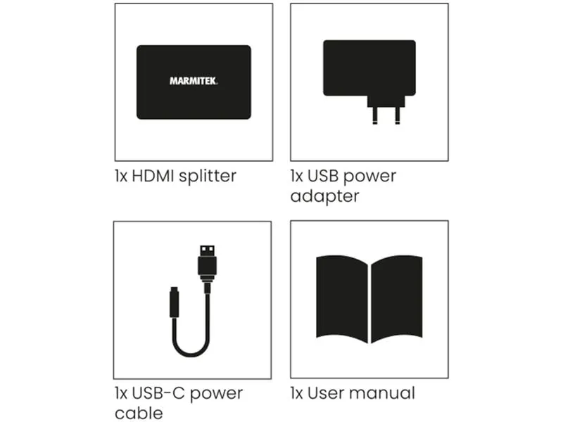 Marmitek Verteiler Split 712 UHD 4K HDMI Marmitek Verteiler Split 712 UHD 4K HDMI