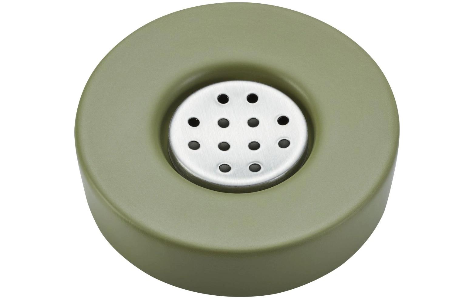 diaqua® Seifenschale Zylo Olivgrün