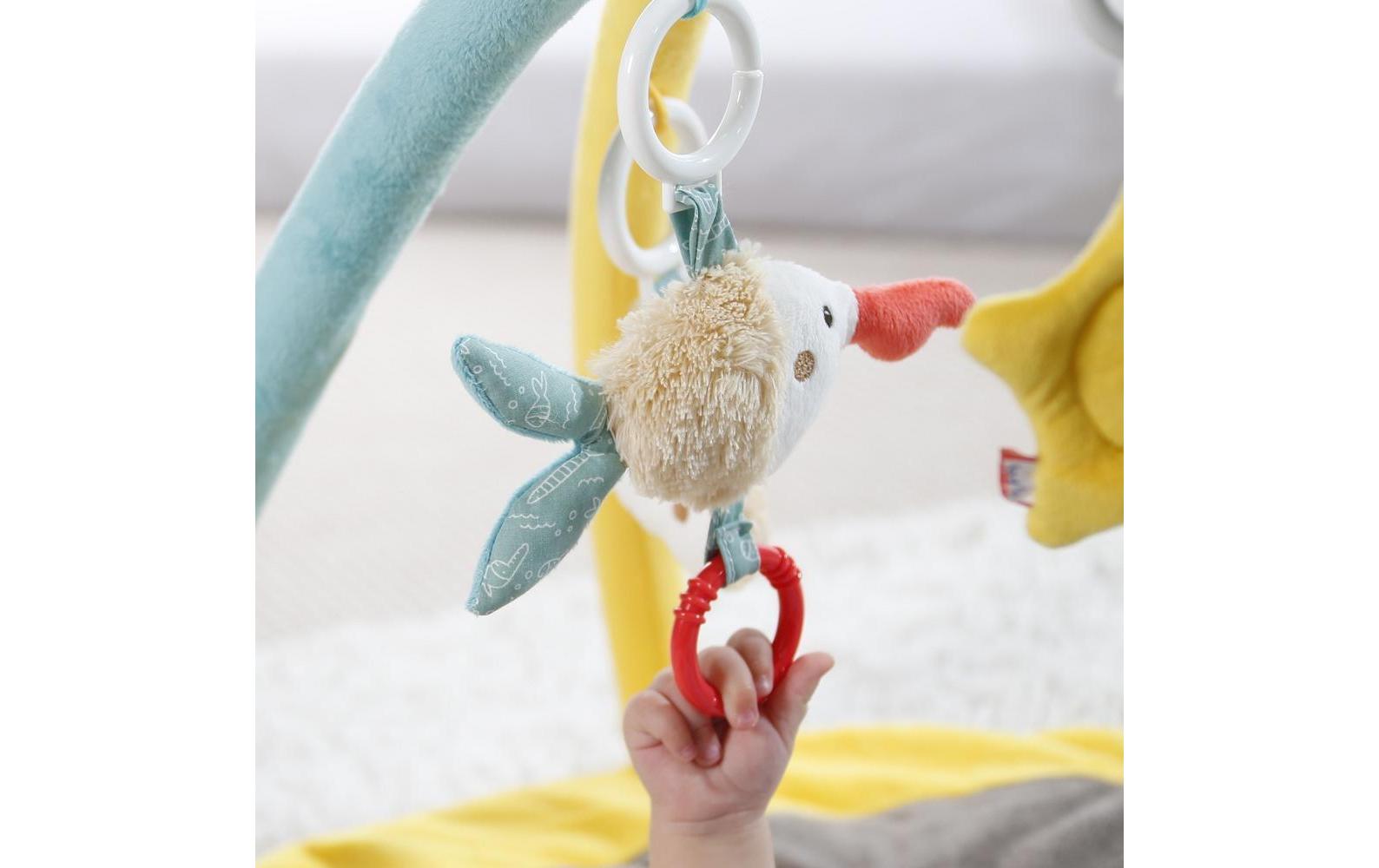 fehn Krabbeldecke mit Spielbogen Bär Bruno fehn Krabbeldecke mit Spielbogen Bär Bruno