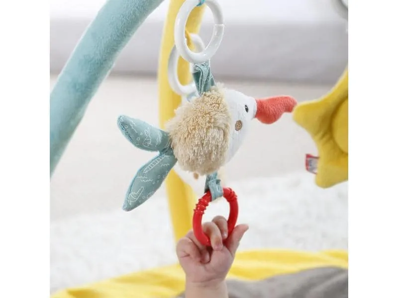 fehn Krabbeldecke mit Spielbogen Bär Bruno fehn Krabbeldecke mit Spielbogen Bär Bruno