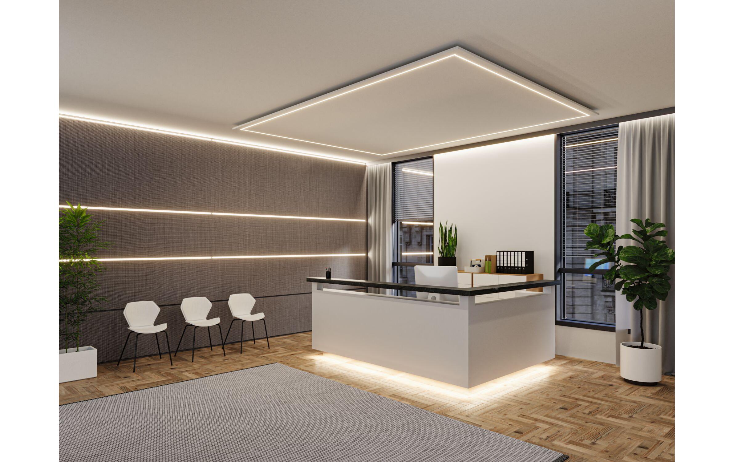 Paulmann LED-Stripe MaxLED 1000 Einzelstripe COB, 2700K, 2.5m, Silber