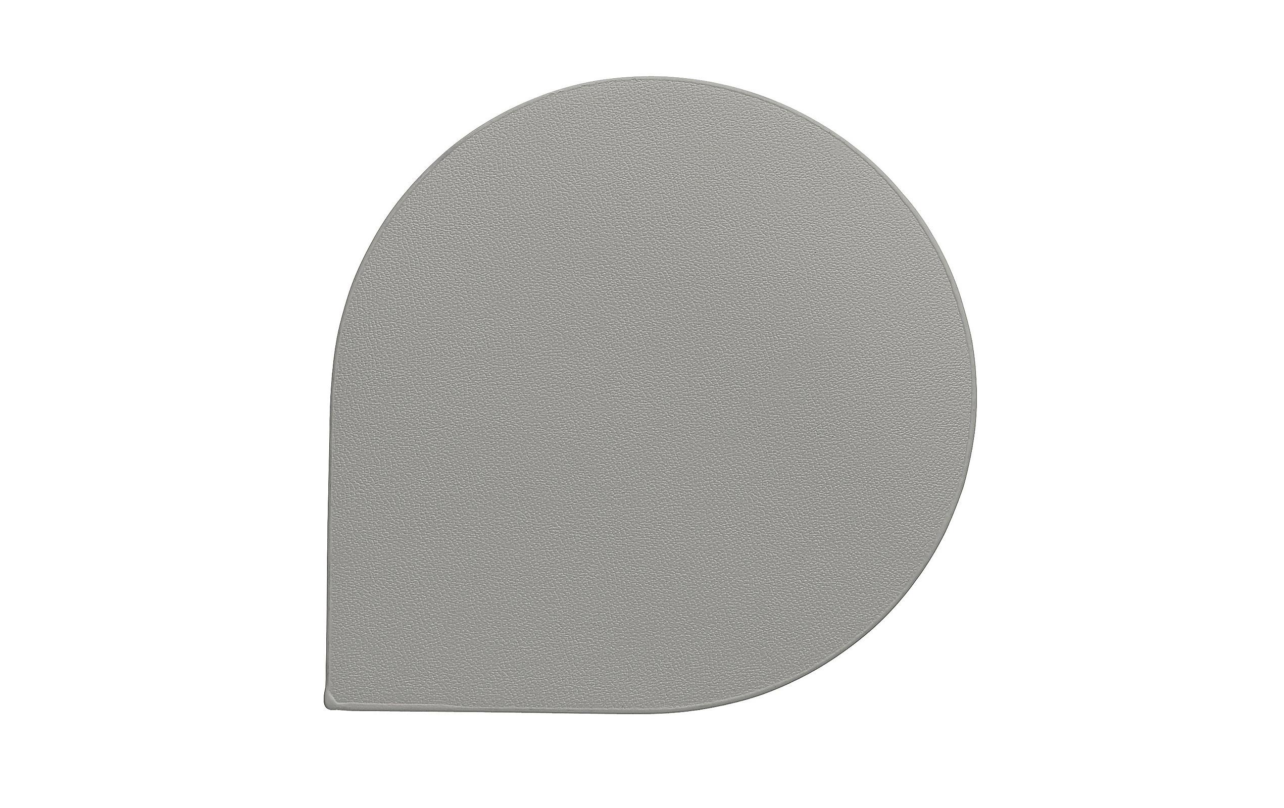Kela Glasuntersetzer Edel 10 x 10 cm, Grau