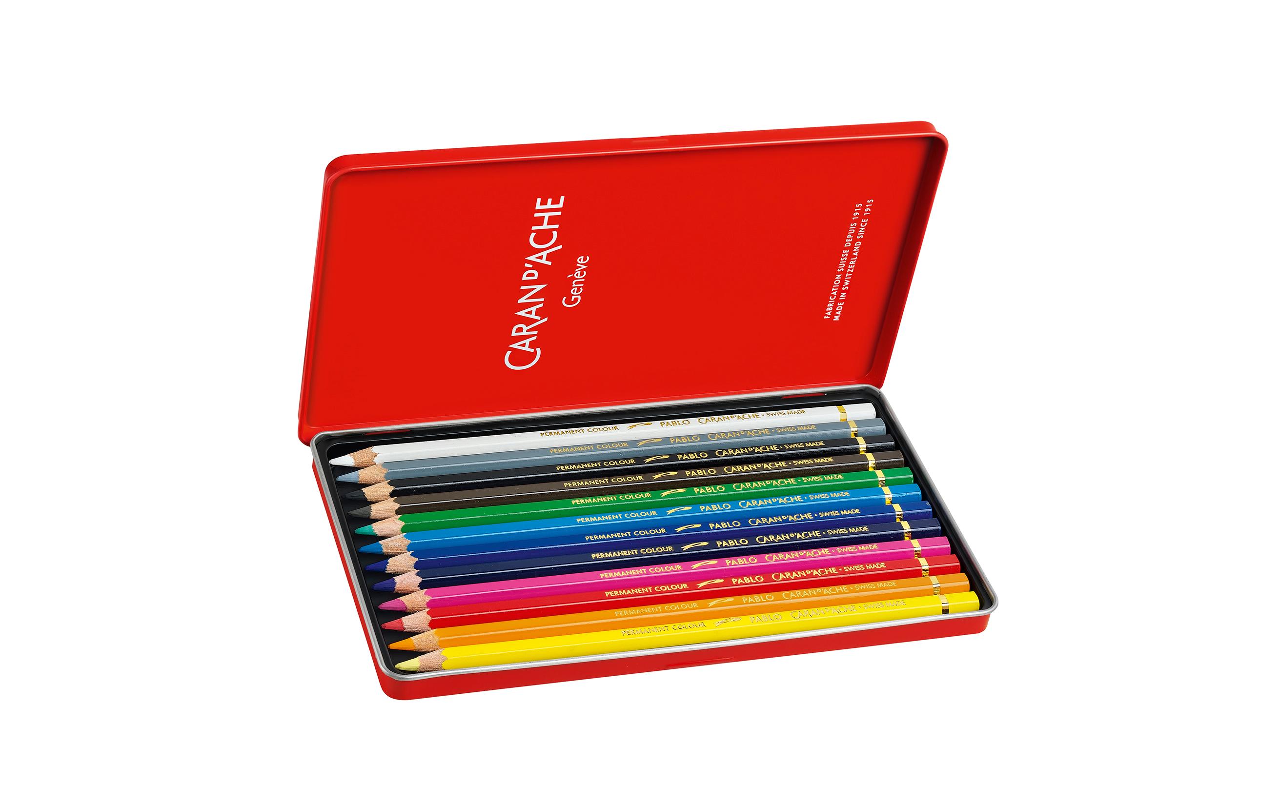 Caran d'Ache Farbstifte Pablo 12 Stück Caran d'Ache Farbstifte Pablo 12 Stück