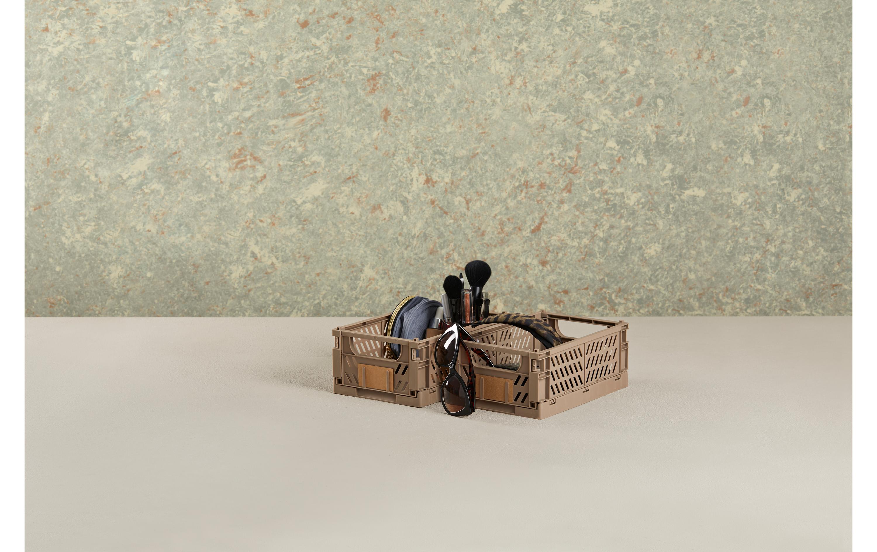 Schou Faltbox 25 x 16.5 x 10 cm, Braun