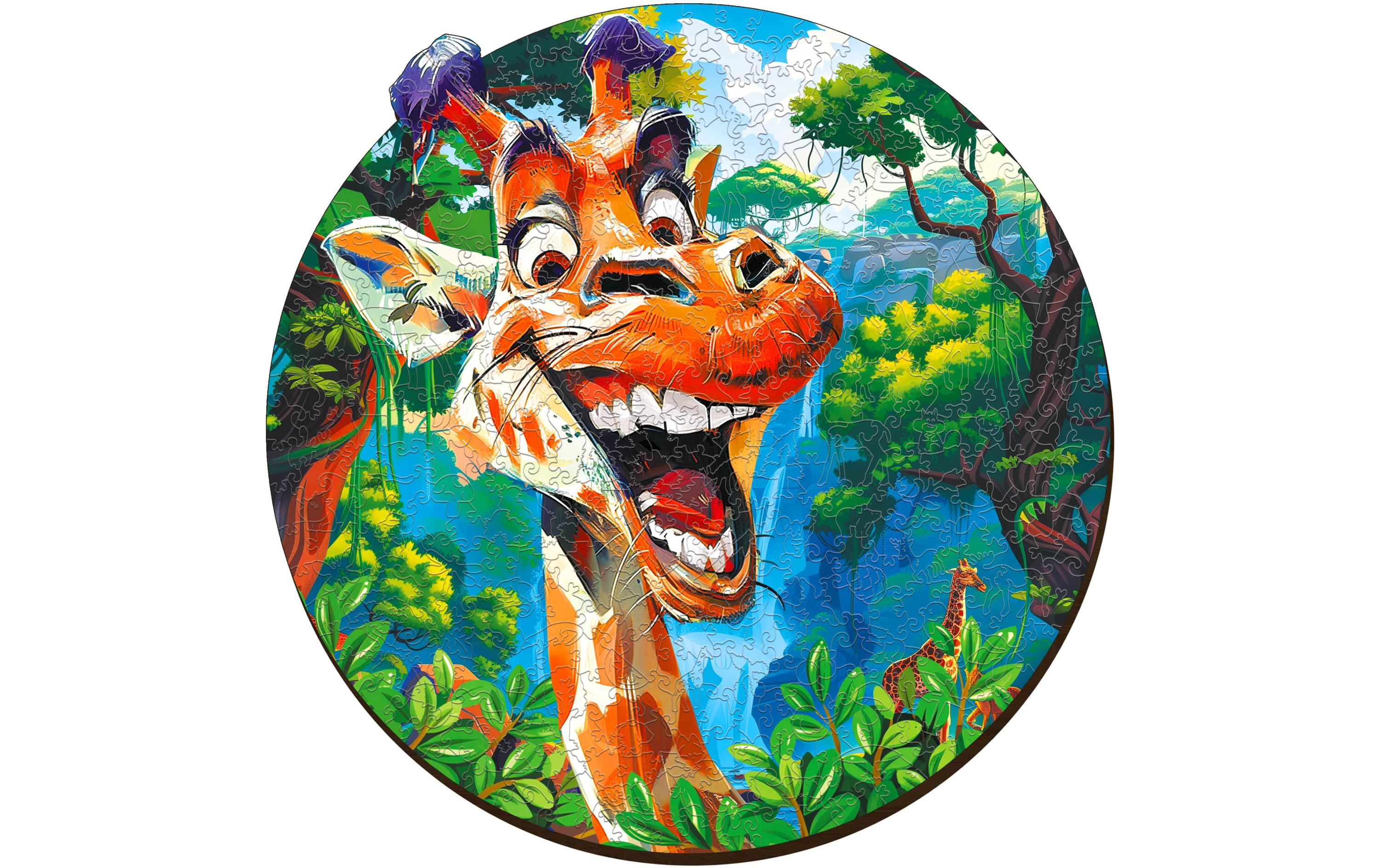 Escape Welt Holz-Puzzle Giraffe