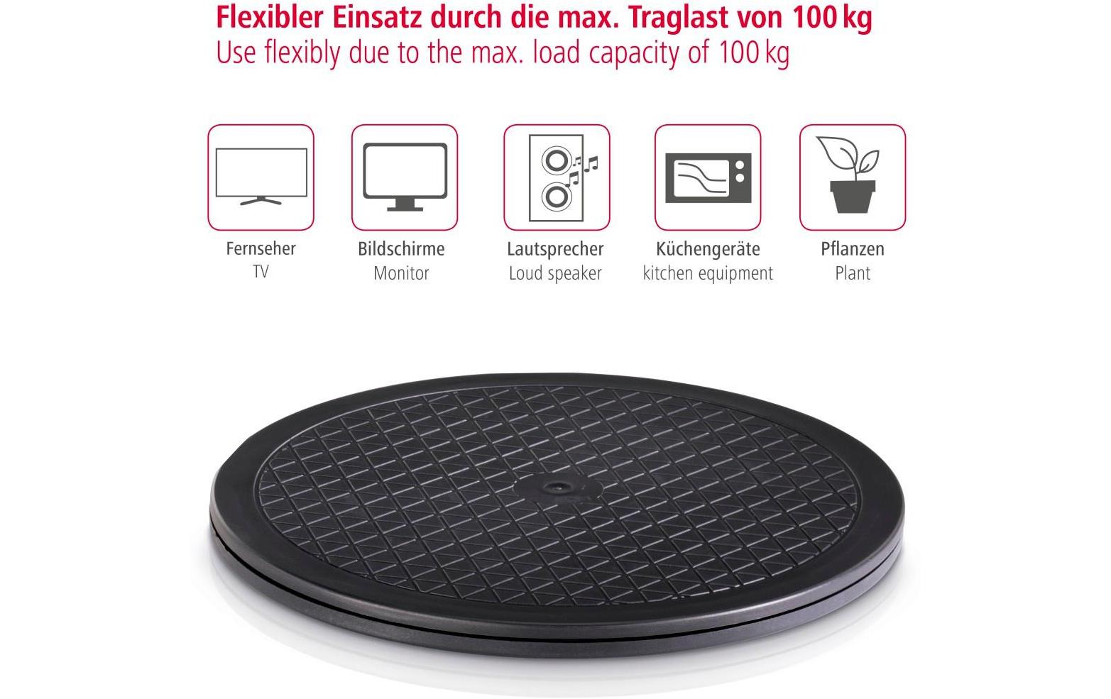 Hama Universal-Drehteller XL Schwarz Hama Universal-Drehteller XL Schwarz