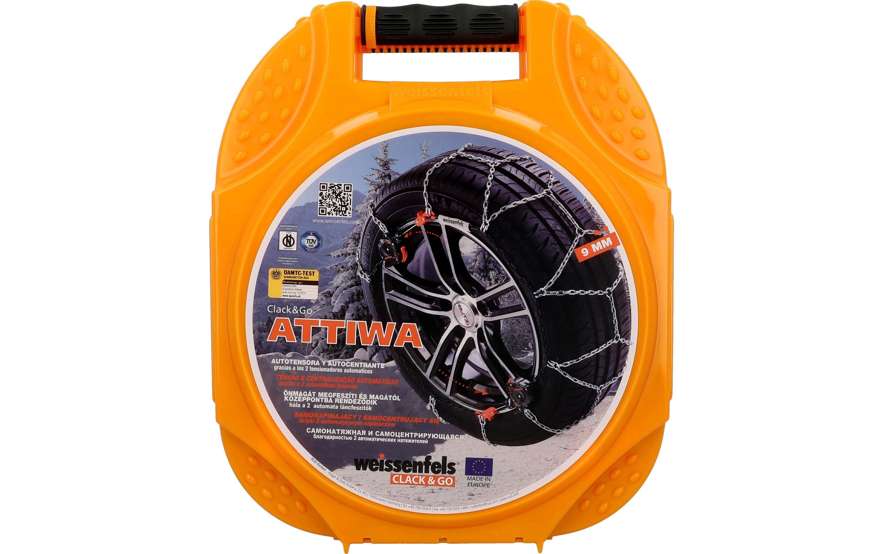 Weissenfels Stahlschneekette Attiwa Clack & Go 13 Weissenfels Stahlschneekette Attiwa Clack & Go 13