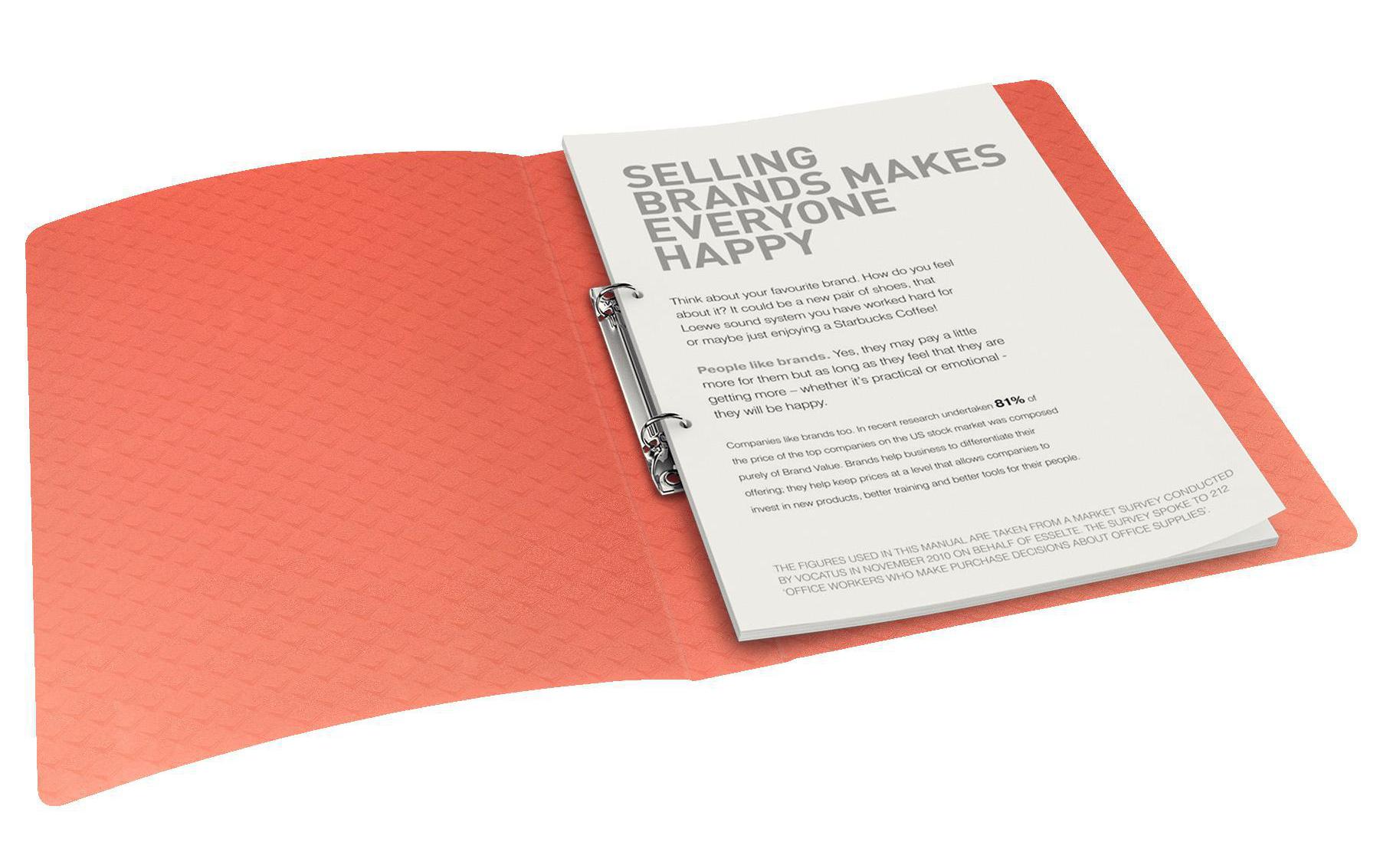 Esselte Ringbuch COLOUR‘ICE 2 Ring, Rot Esselte Ringbuch COLOUR‘ICE 2 Ring, Rot